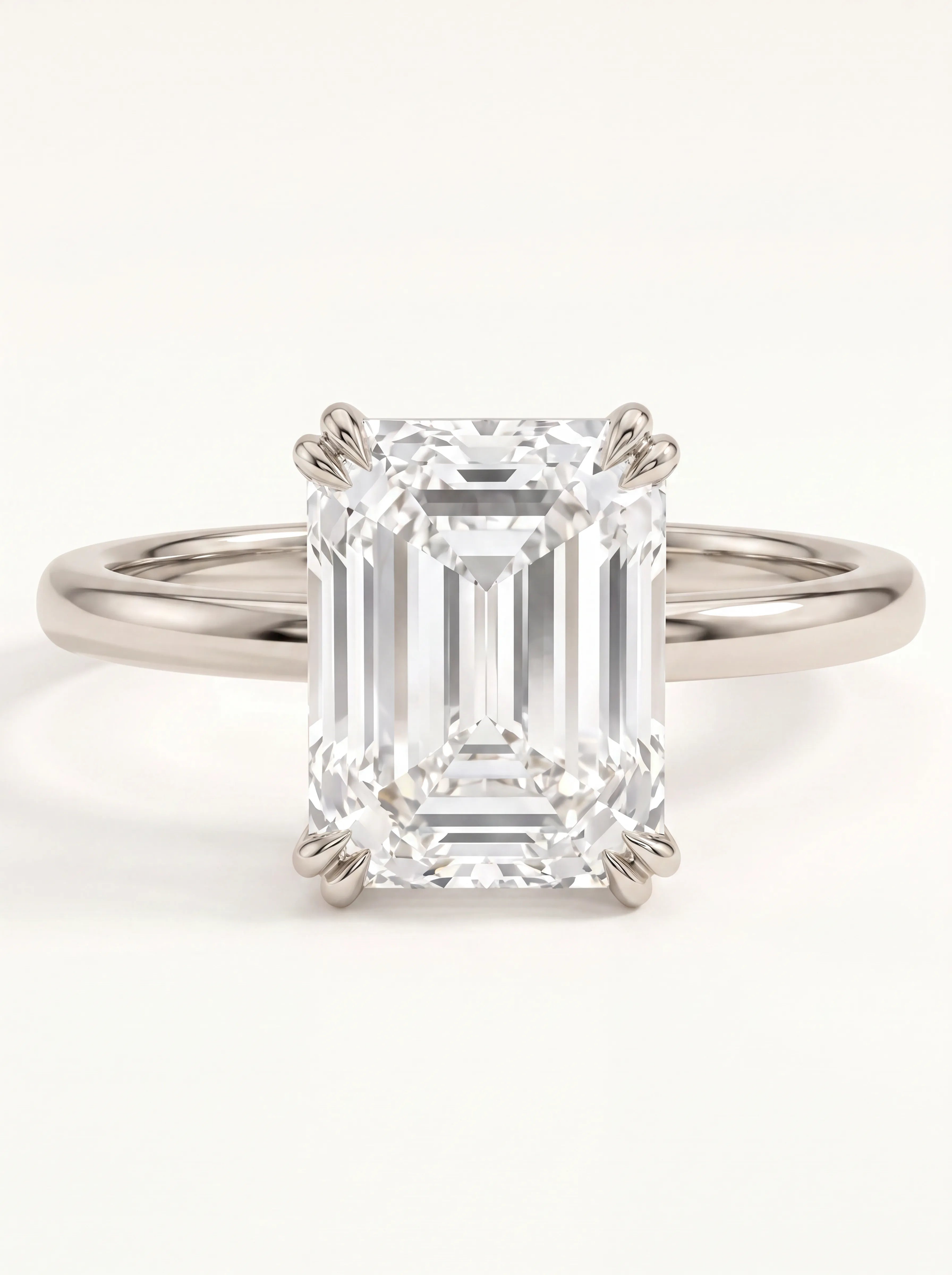 Žiedas su 2,00 ct Emerald deimantu